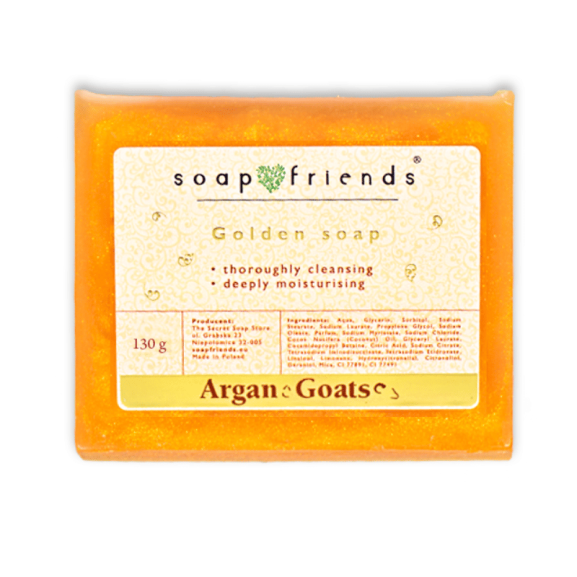 Złote mydło Argan&Goats 130 g