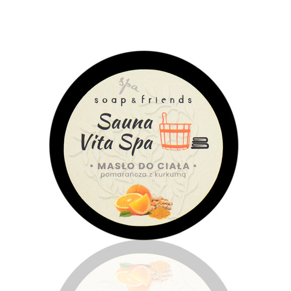 Masło do ciała Pomarańcza z Kurkumą Sauna Vita Spa 50 ml