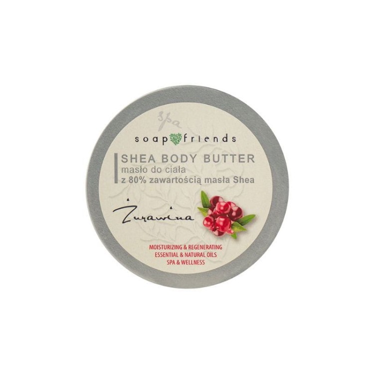 Masło Shea do ciała Żurawina 50 g