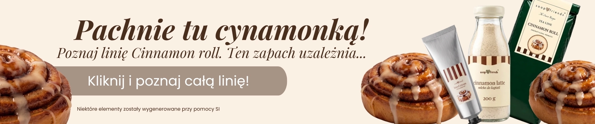Nowość Linia Cinnamon roll