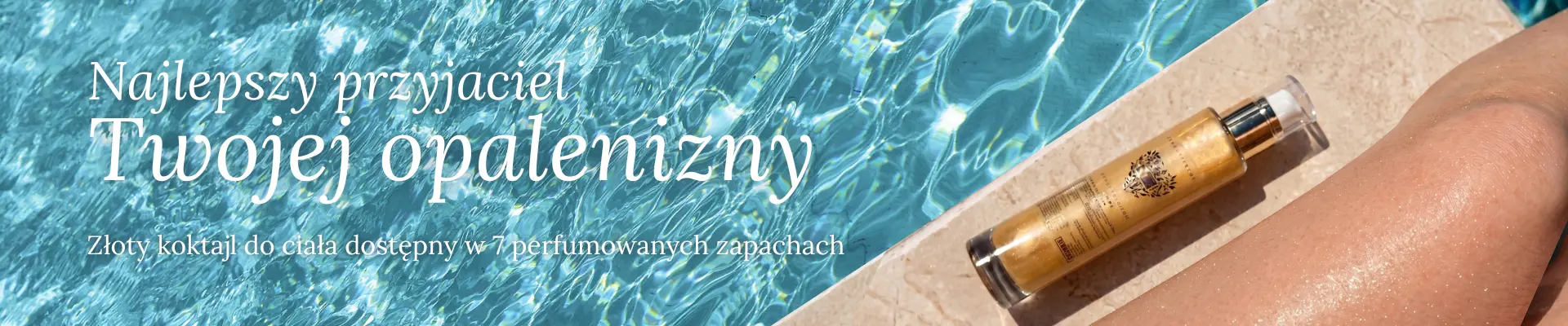 Złoty koktajl do ciała