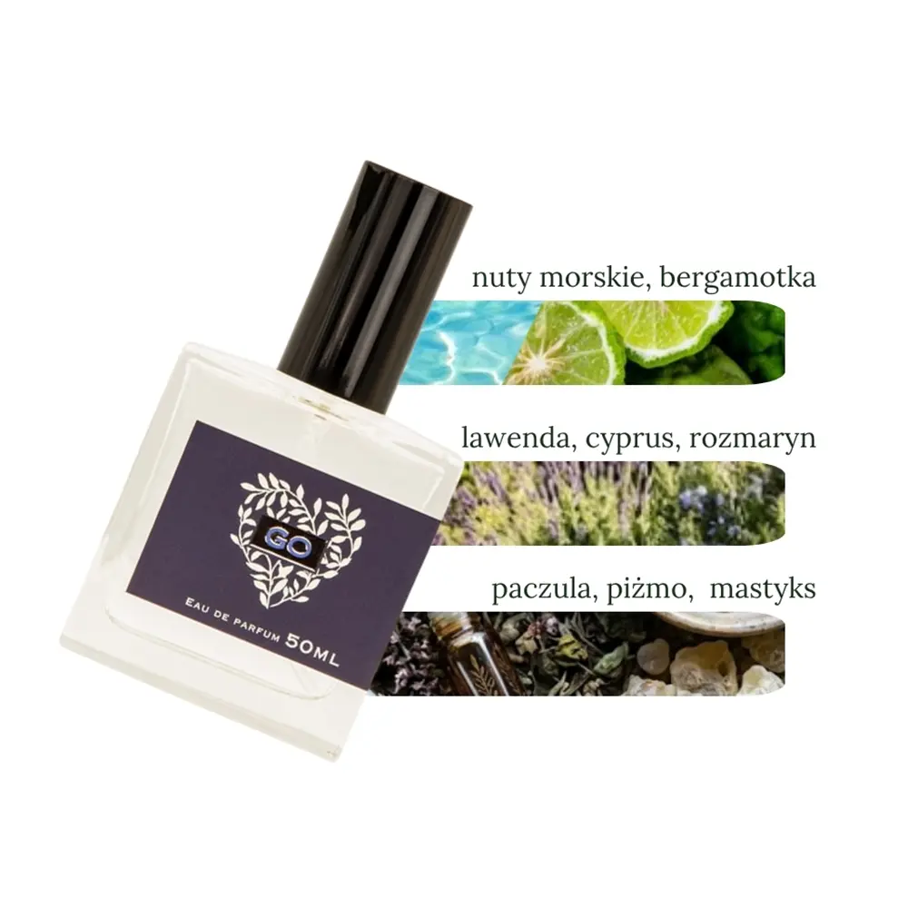 Flakon perfum męskich GO 50 ml