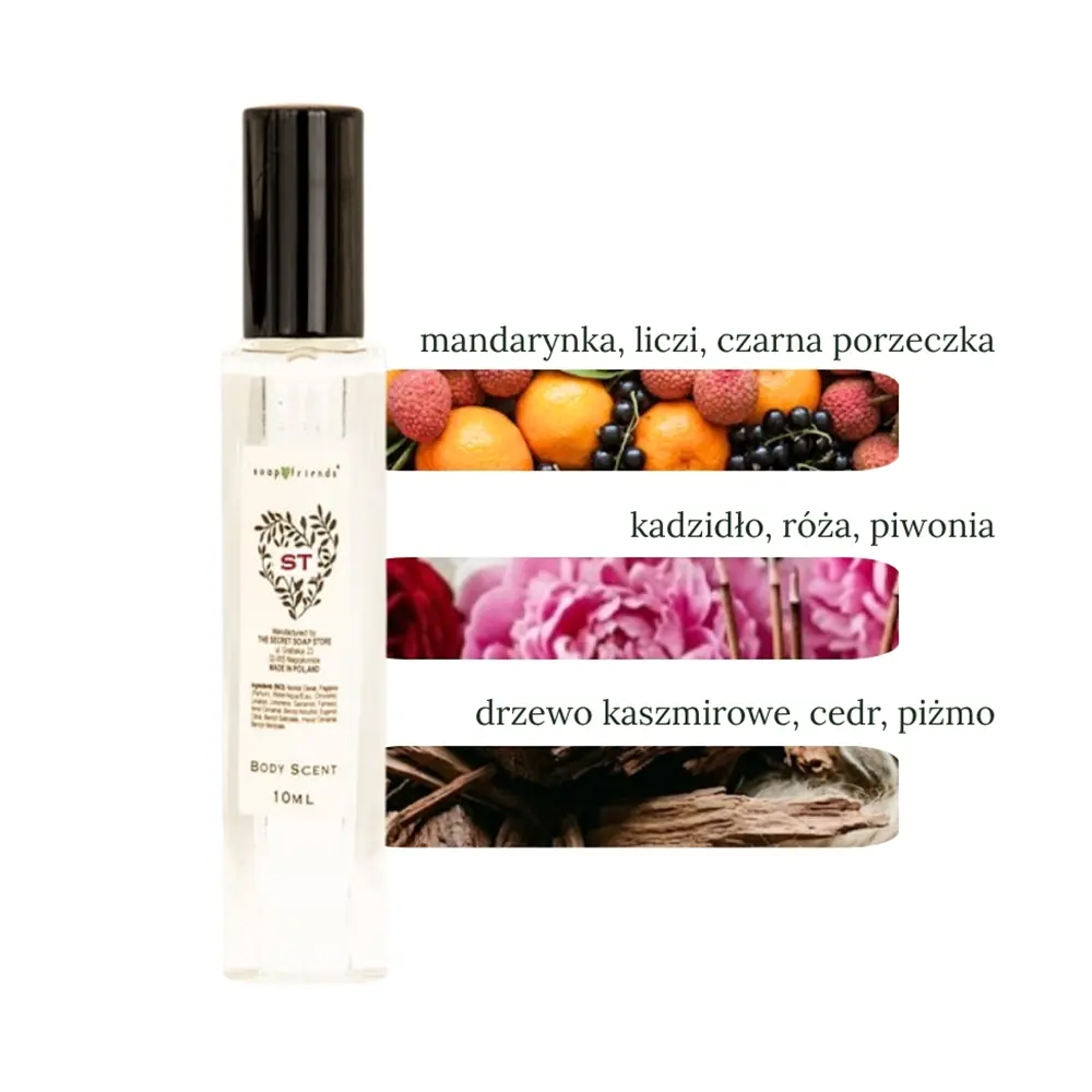 Perfumy ST 10 ml – nuty zapachowe