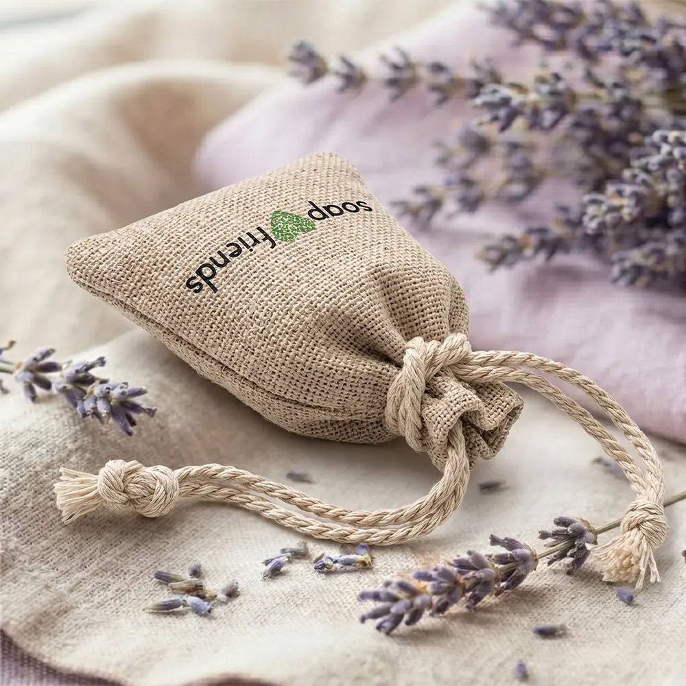 Lniany woreczek lawendowy