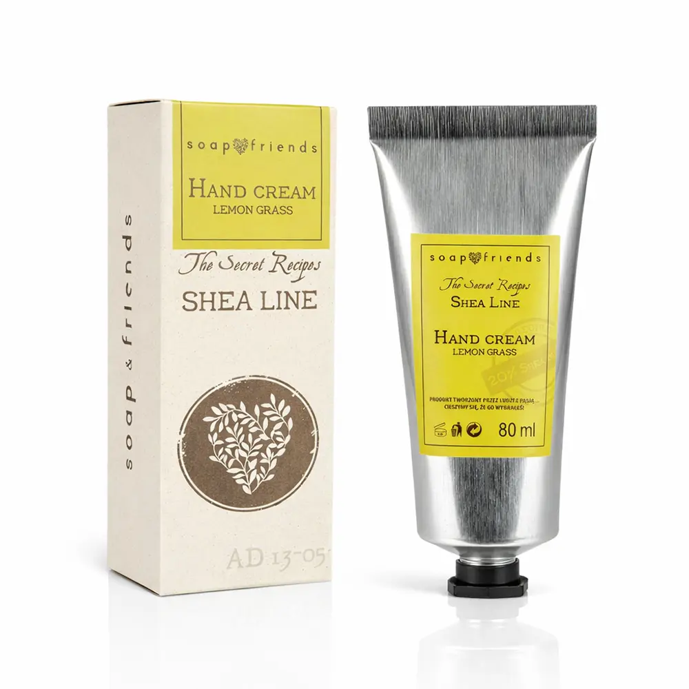 Krem do rąk z masłem shea Trawa cytrynowa 80 ml