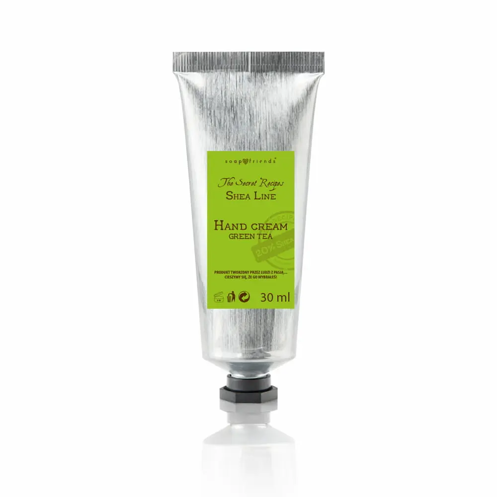 Krem do rąk z masłem shea Zielona herbata 30 ml